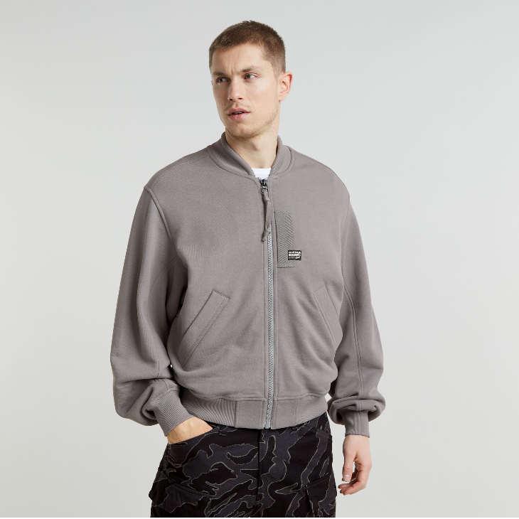 G-STAR RAW (ジースターロゥ) GA-1 GRAPHIC LOOSE BOMBER SWEATER (GA