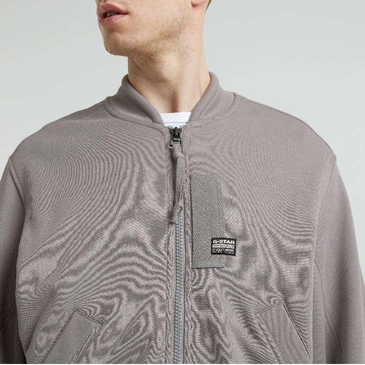 G-STAR RAW (ジースターロゥ) GA-1 GRAPHIC LOOSE BOMBER SWEATER (GA 