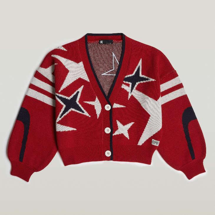 G-STAR RAW (ジースターロゥ) HOLIDAY LOOSE KNITTED CARDIGAN G-STAR RAW (ジースターロゥ) HOLIDAY LOOSE KNITTED CARDIGAN