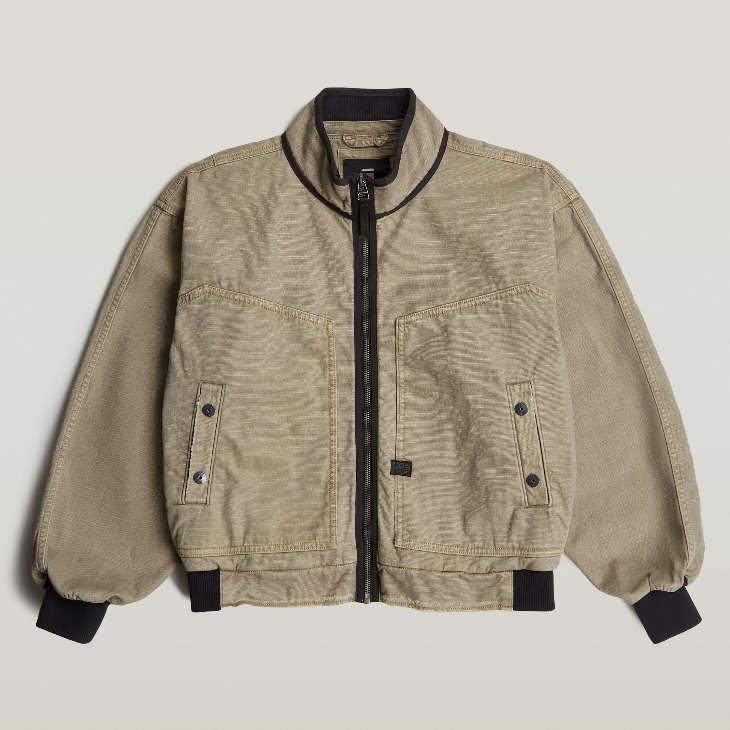 【人気】G-STAR RAW　ジースターロゥ　ボンバージャケット　オーバーサイズ G-STAR RAW (ジースターロゥ) OVERSIZEED DENIM BOMBER