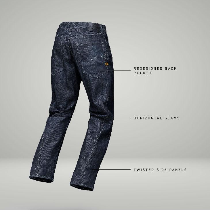 G-STAR RAW (ジースターロゥ) CONTOR REGULAR JEANS (コンター 