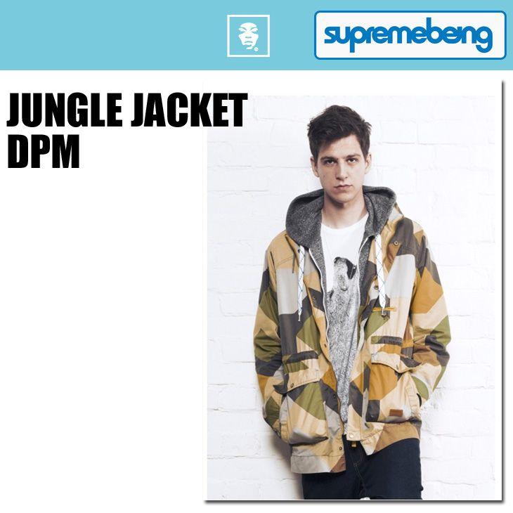 SUPREMEBEING (シュープリーム ビーイング) JUNGLE JACKET DPM (ジャングル ジャケット) 迷彩 パーカー ブルゾン