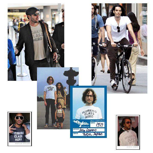 WORN FREE ウォーン フリーJOHN LENNON WORKING CLASS HERO メンズ