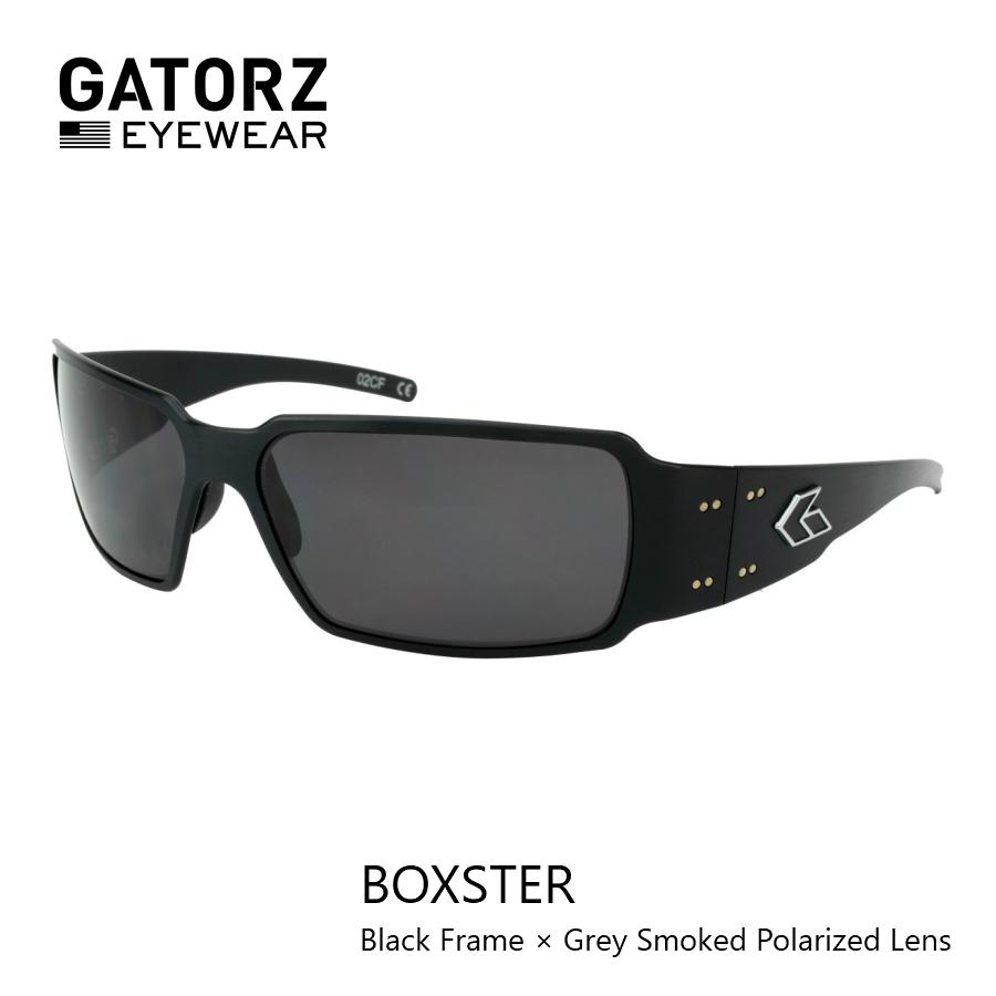 GATORZ BOXSTER BLACK FRAME x SMOKE POLARIZED (ゲイターズ 