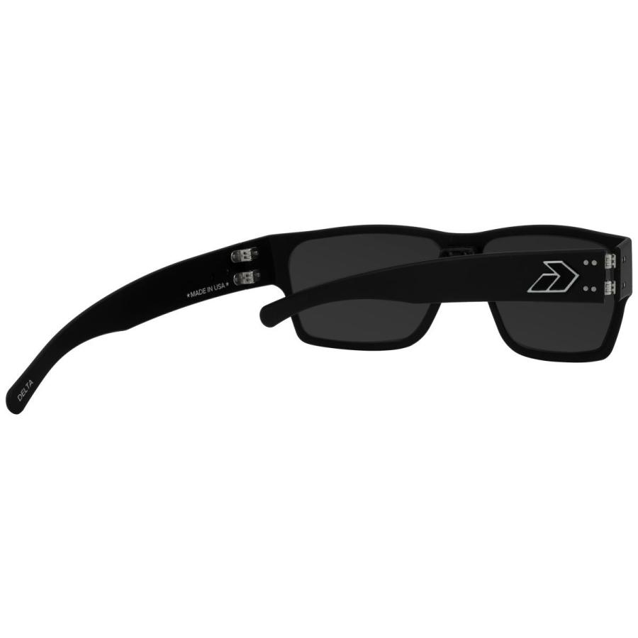 GATORZ DELTA MATTE BLACK FRAME × SMOKE POLARIZED LENS