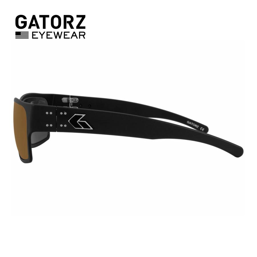 GATORZ（ゲイターズ） GATORZ DELTA MATTE BLACK FRAME × BROWN