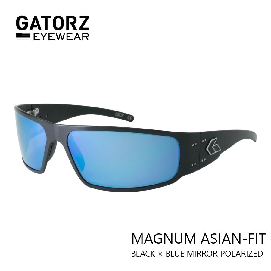 GATORZ MAGNUM ASIAN-FIT BLACK FRAME X GREY SMOKE POLAR with GATORZ MAGNUM ASIAN-FIT BLACK FRAME X GREY SMOKE POLAR with