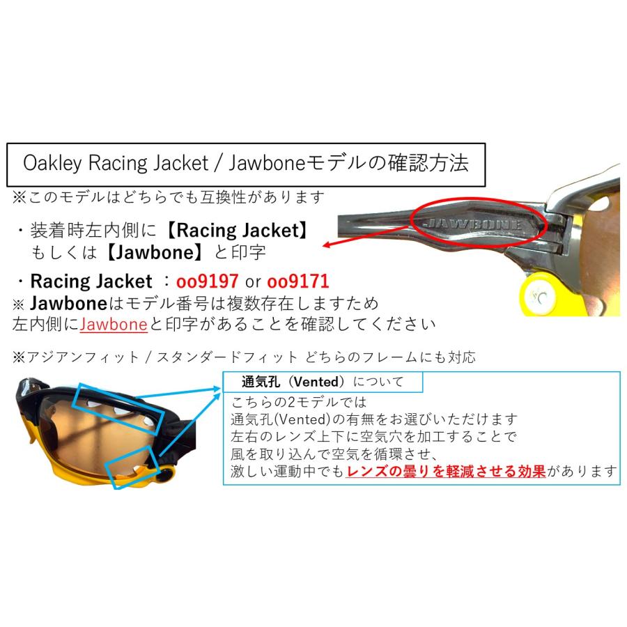 OAKLEY（オークリー） レーシングジャケット モデル 交換レンズ 偏光