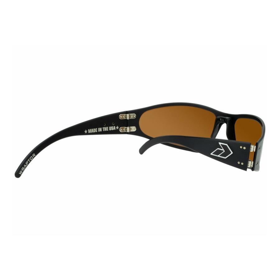 GATORZ WRAPTOR BLACK FRAME x BROWN UV LENSES (ゲイターズ ラプター ブラックフレームxブラウン