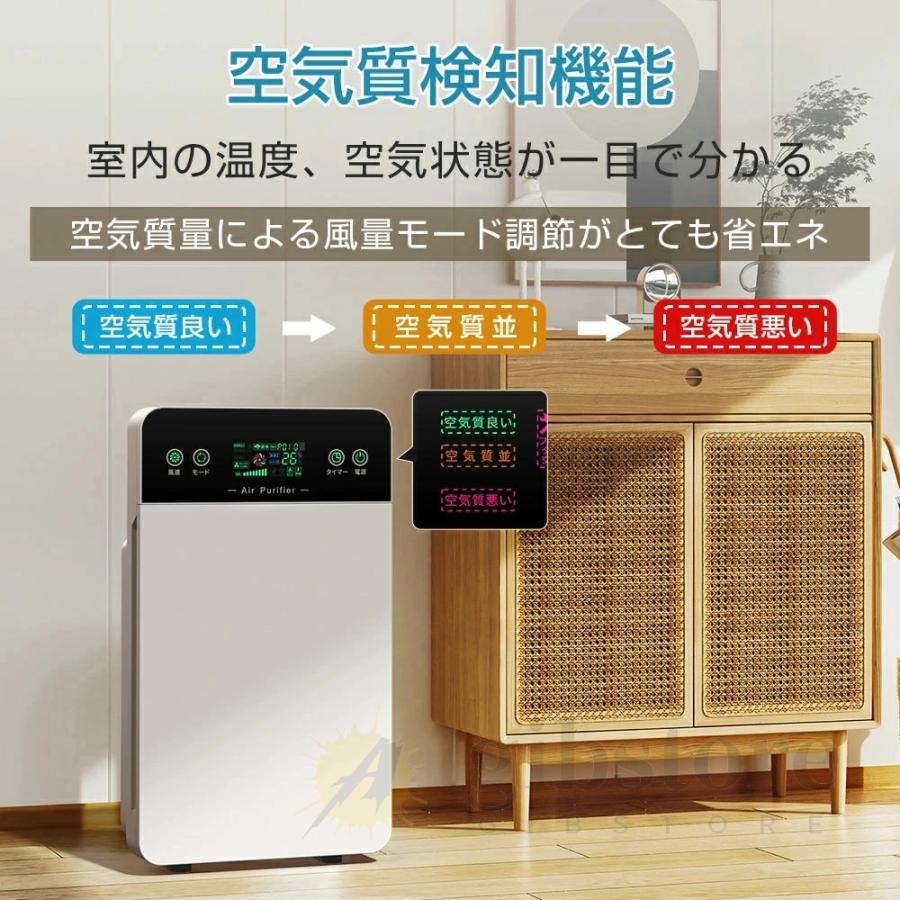 空気清浄機 6重空気清浄 脱臭機 花粉 黄砂 ペット 35畳 UV除菌