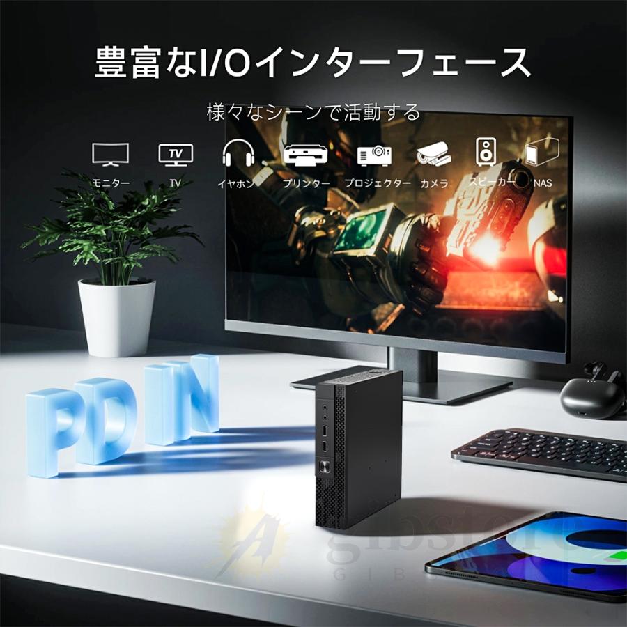 ミニPC ミニパソコン windows11 mini pc 本体 16GB 1TB デスクトップ