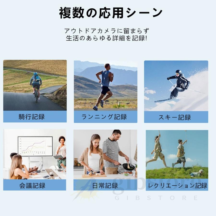 アクションカメラ 小型 4K wifi 270度回転レンズ 高画質 動画