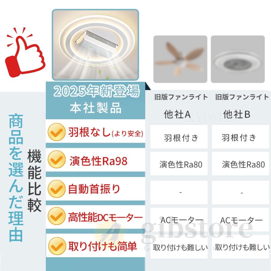 2025新発売】シーリングファン シーリングファンライト LED dcモーター