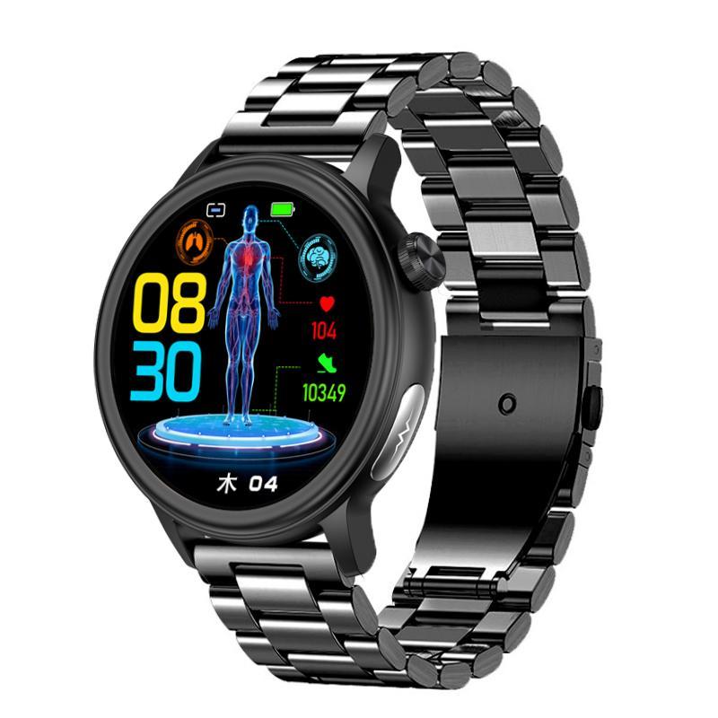 スマートウォッチ 日本製センサー 多機能 高効率ECG+PPG 血中酸素 1.27