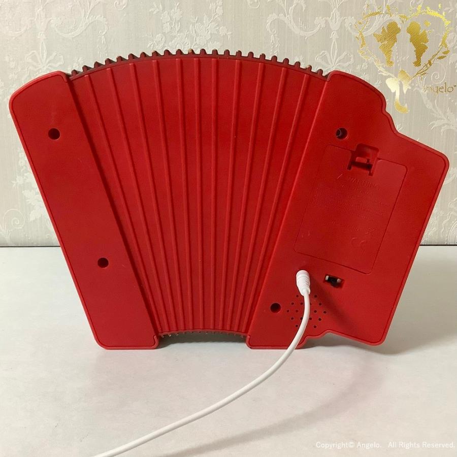 サンタクロース アコーディオンライト 送料無料】スノードーム 【バブルLEDライト アコーディオンサンタ】 8