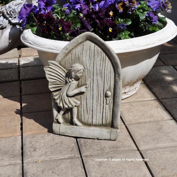 ガーデニング雑貨 ストーン ヨーロッパ 英国製【フェアリードアE】庭