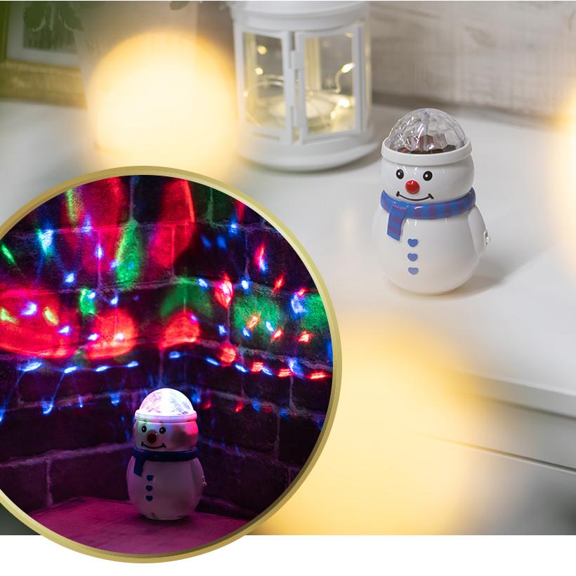 光る！トナカイ・サンタクロース・スノーマンから1個お選びください