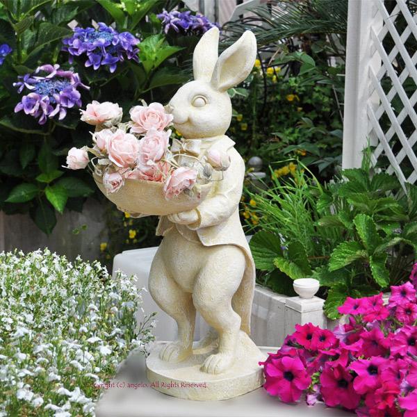 ＊うさぎ雑貨*連結式ウォールポケット(1個タイプ)♪︎バニーと薔薇柄♪︎ うさぎ雑貨*連結式ウォールポケット(1個タイプ)♪︎バニーと薔薇柄