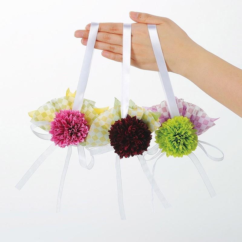 プチギフト 結婚式 安い 退職 お見送り 可愛い お洒落 華らんまん 1個 30個