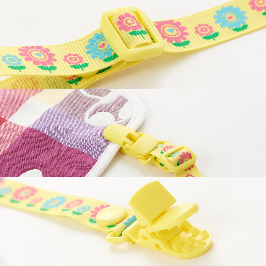 送料無料 マルチクリップ 6重ガーゼタオル3枚付き スタイとしても使える |  | 08