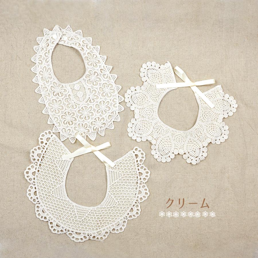 レース スタイ おしゃれ 女の子 ガーリー スタイセット かわいい 赤ちゃん よだれかけ お宮参り お食い初め ハーフバースデー 結婚式 出産祝い ギフト BMC bib. |  | 15