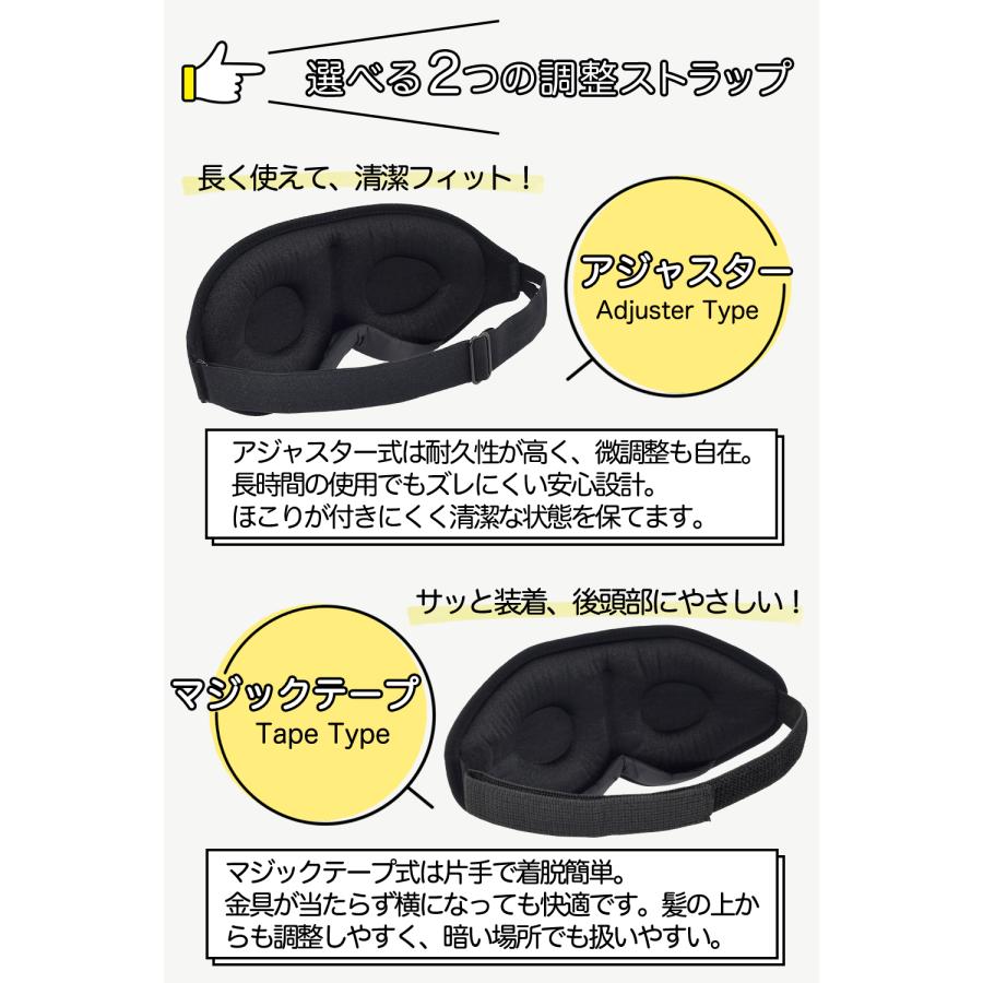 15%OFFクーポン配布中】 アイマスク 睡眠用 安眠 快眠 グッズ 遮光率
