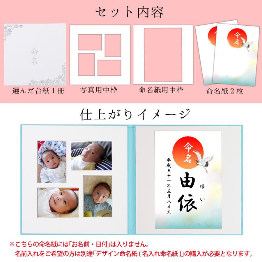 低廉 命名書 台紙 大 赤ちゃん 名前と写真をいれて飾れる はな かわいい 手作り 飾る 内祝い お七夜 祖父母 出産祝い 記念品 プレゼント 日本製 Sooperchef Pk