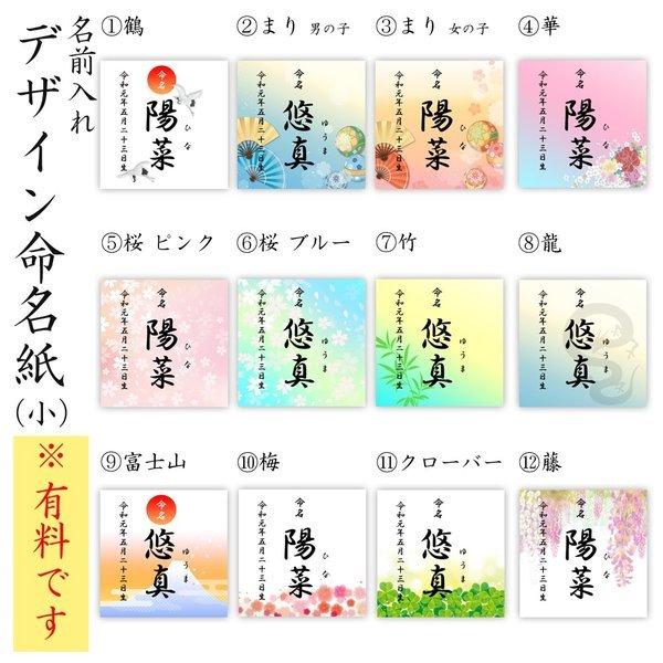 命名書 かわいい 台紙 小 赤ちゃん 名前と写真をいれて飾れる はな 人気 可愛い 手作り 記念品 命名紙 内祝い 日本製 お七夜 プレゼント 出産祝い