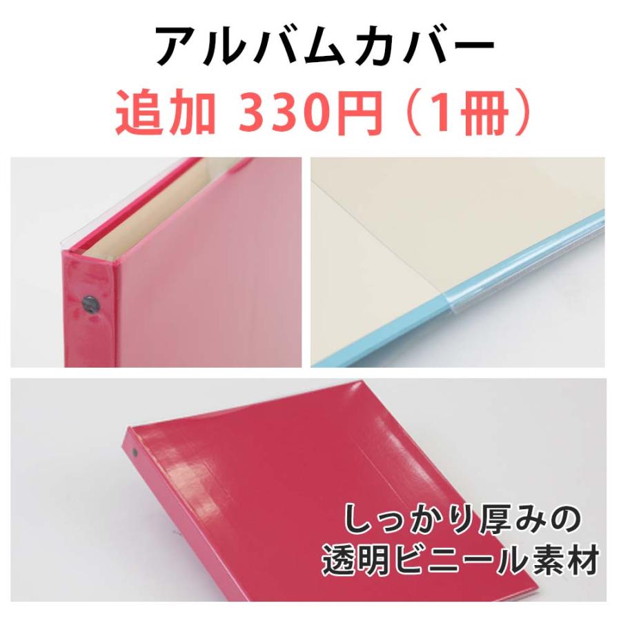 クラウンハート 色紙 収納 リング式アルバム 市販の色紙がそのまま入る