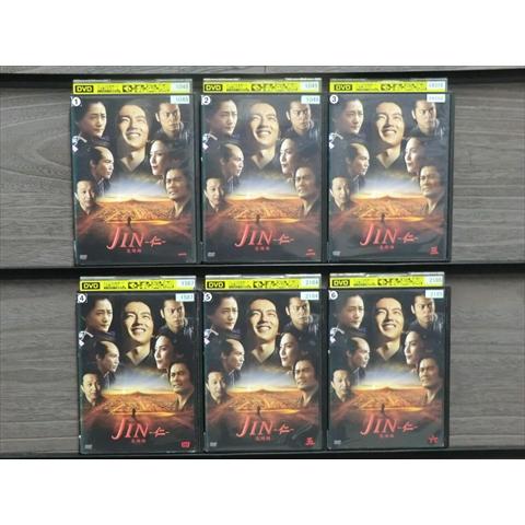 DVD JIN 仁 完結編 全6巻 ※ケース無し発送 レンタル落ち 7x 0902 