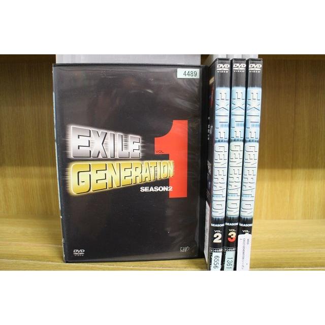 DVD EXILE GENERATION シーズン2 全4巻 レンタル版 XX06319 : ギフト 