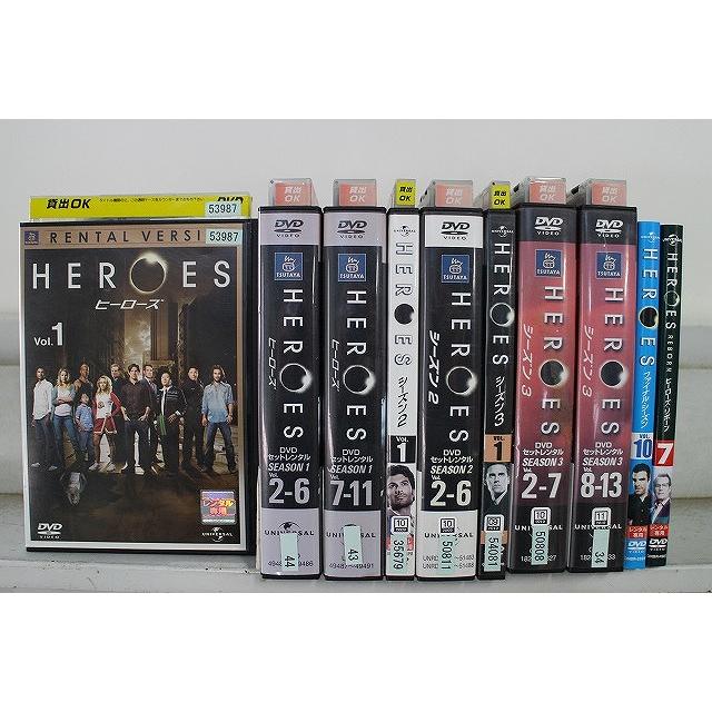 DVD HEROES ヒーローズ シーズン1〜ファイナル シリーズ完結 全40巻 +