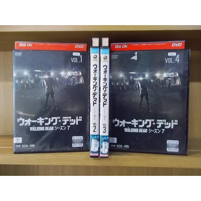 DVD ウォーキング・デッド シーズン7 1〜4巻セット(未完) ※ケース無し