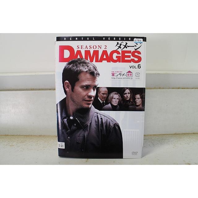 DVD DAMAGES ダメージ シーズン2 全6巻 ※ケース無し発送 レンタル落ち