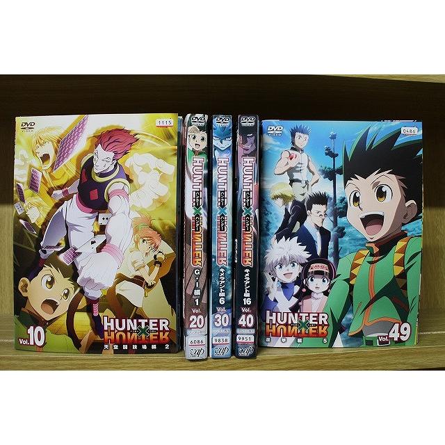 DVD HUNTER×HUNTER ハンターハンター 全49巻 ※ケース無し発送 レンタル