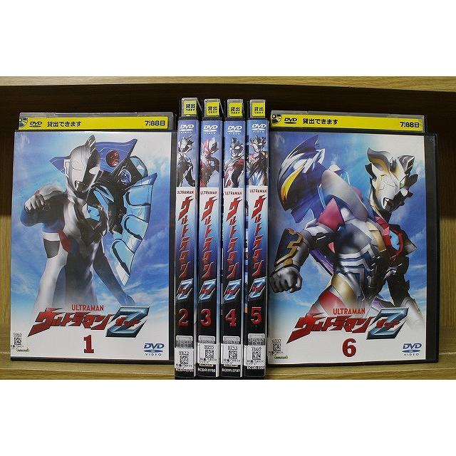 DVD ウルトラマンZ ゼット 全6巻 ※ケース無し発送 レンタル落ち ZDD190