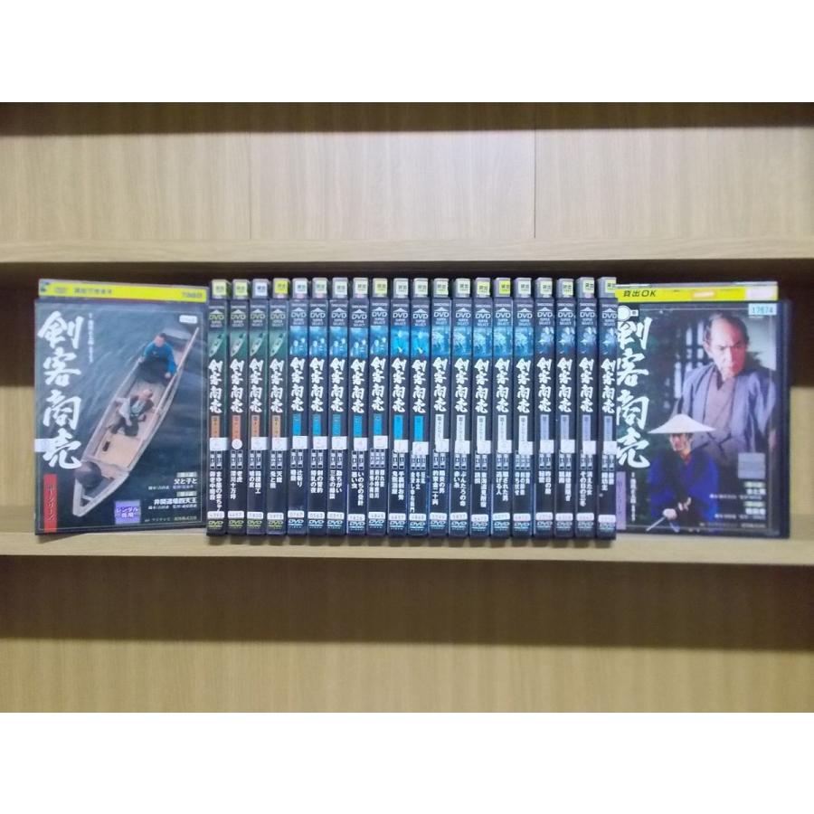 DVD 剣客商売 第1〜5シリーズ 全22巻 藤田まこと ※ケース無し発送