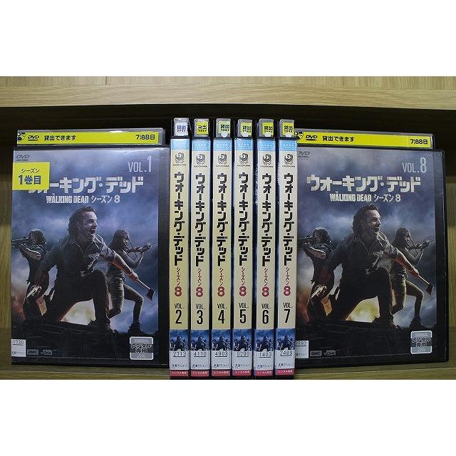 DVD ウォーキング・デッド シーズン8 全8巻 ※ケース無し発送 レンタル