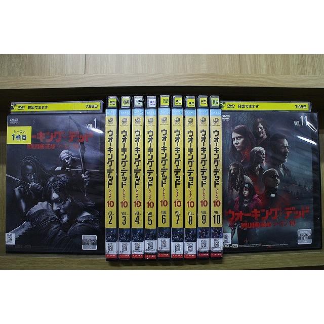 DVD ウォーキング・デッド シーズン10 レンタル落ち 全11巻セット