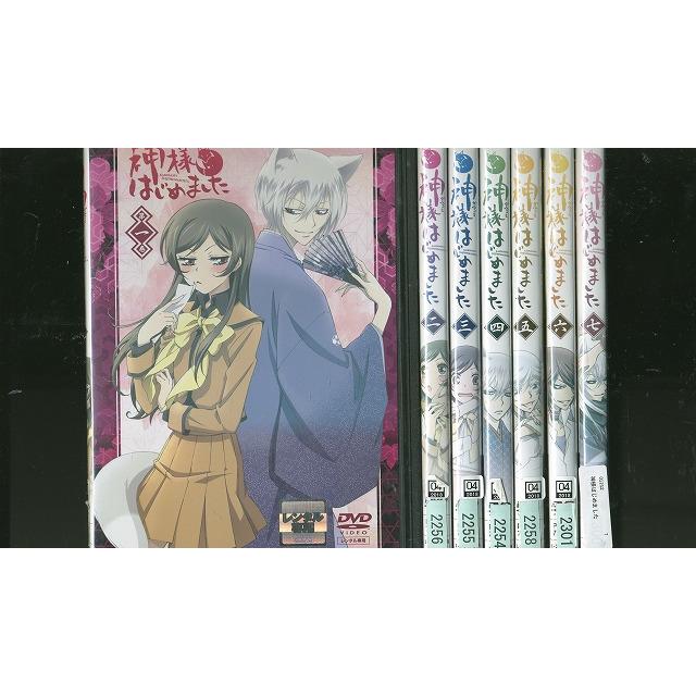 DVD 神様はじめました 全7巻 ※ケース無し発送 レンタル落ち ZEE144