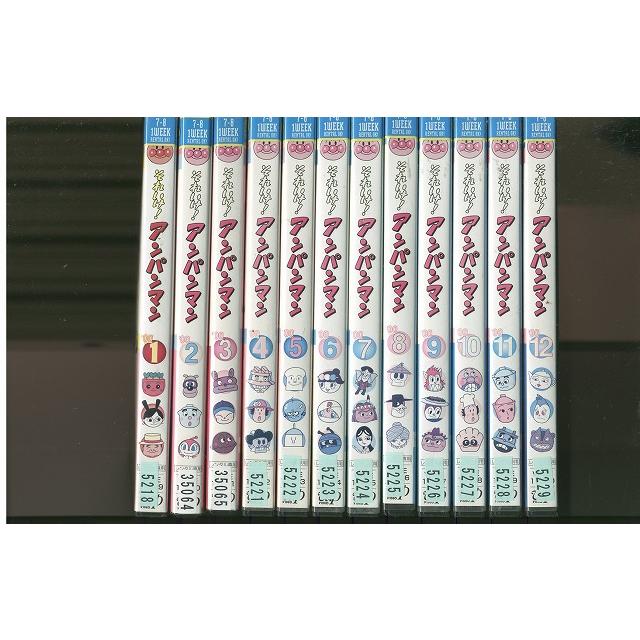 DVD それいけ!アンパンマン '00 全12巻 ※ケース無し発送 レンタル落ち