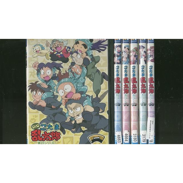 DVD 忍たま乱太郎 第21シリーズ 全6巻 ※ケース無し発送 レンタル落ち