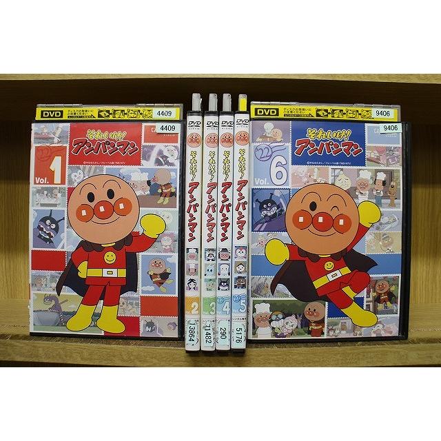 それいけ！アンパンマン　'22 DVD 全巻セット　2022年シリーズ　全6巻 DVD それいけ!アンパンマン '22 全6巻 レンタル落ち ケース無し発送