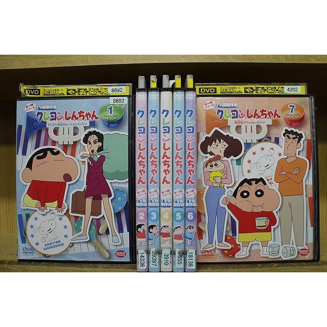 DVD クレヨンしんちゃん TV版傑作選 第14期 全7巻 レンタル落ち ケース