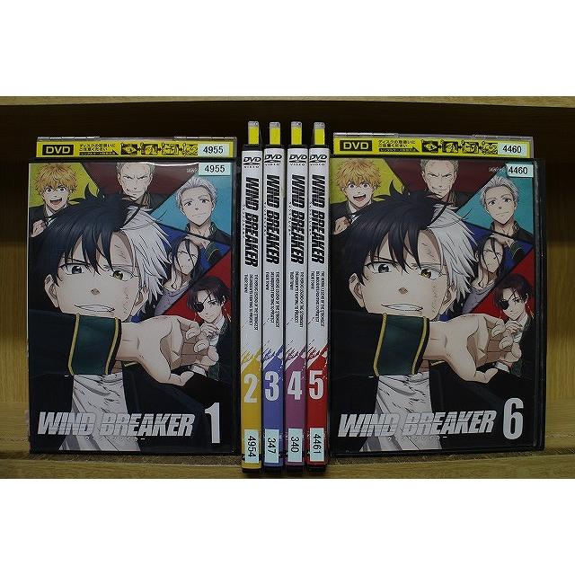 DVD WIND BREAKER 全6巻 レンタル落ち ケース無し発送 ZEE469 : ギフト 