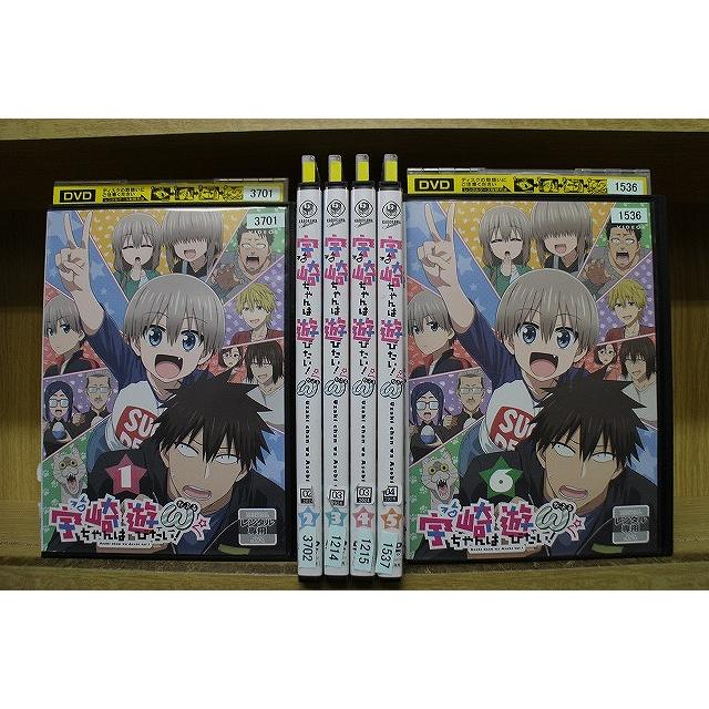 宇崎ちゃんは遊びたい　だぶる　1-6 全6巻　全巻セット　DVD アニメ DVD 宇崎ちゃんは遊びたい!ω だぶる 全6巻 レンタル落ち ケース無し