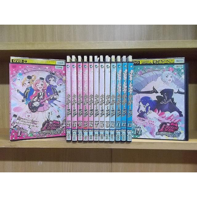 DVD プリティーリズム・レインボーライブ 1〜14巻セット(未完)※ケース