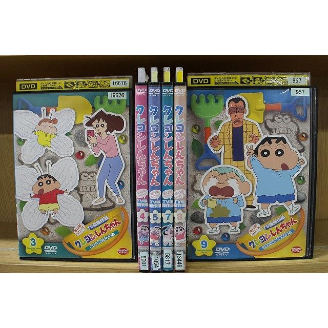 クレヨンしんちゃん レンタル落ち まとめ DVD クレヨンしんちゃん TV版傑作選 第13期 不揃い 計6本set ※ケース