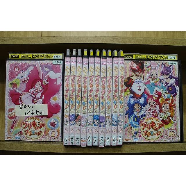 DVD キラキラ☆プリキュアアラモード 2〜16巻(1、4、7、13巻欠品) 計12