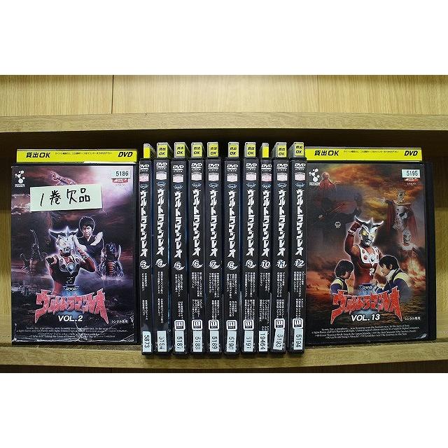 DVD ウルトラマンレオ 2〜13巻(1巻欠品) 計12本set ※ケース無し発送